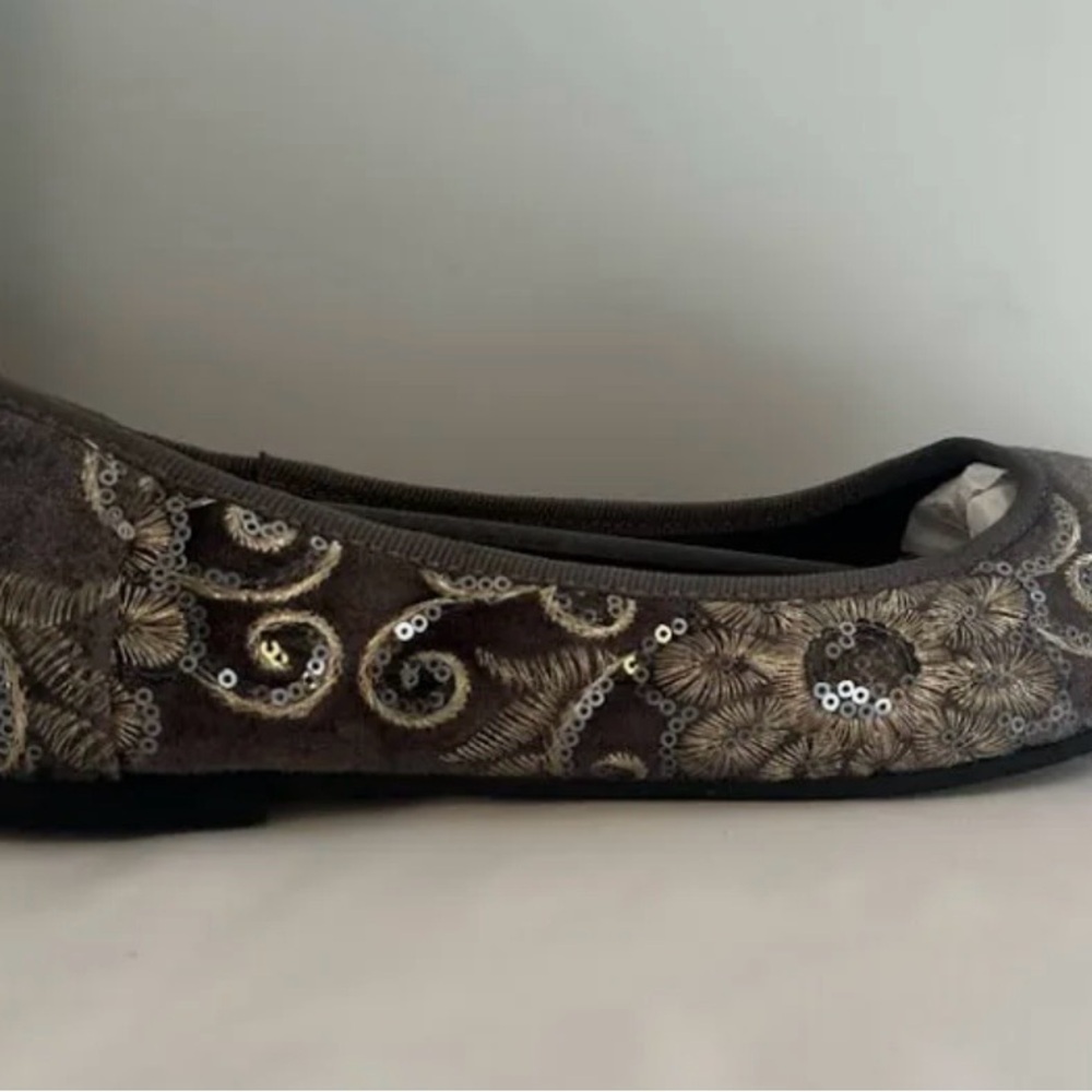 Naughty Monkey Yuna Grey Flats